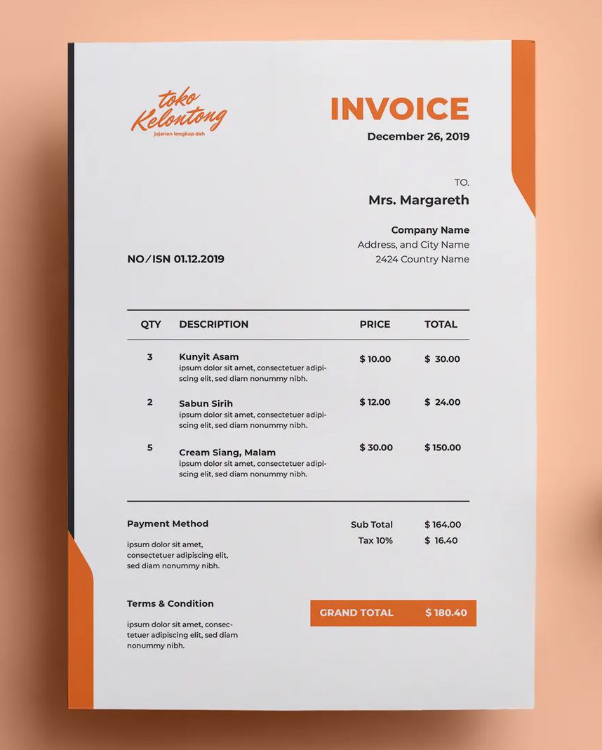 Invoice Design